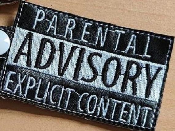 Parental Advisory Key - Bag Fob - Etsy