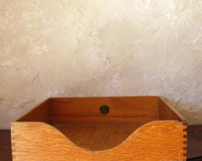 Globe Wernicke Wood Office Paper Tray Etsy
