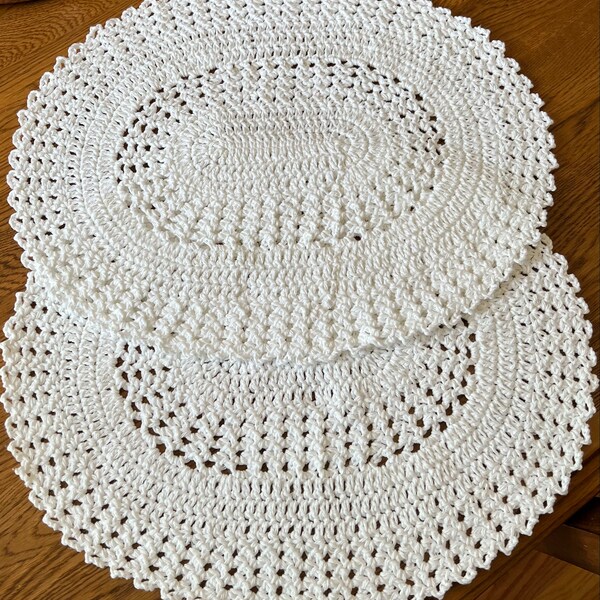 Oval Placemats Etsy