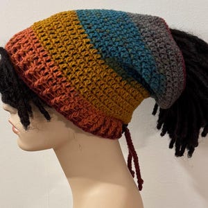 Dread Sock /Dread Tube in Toffee Brickle