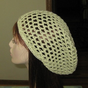 Baumwolle Kaktus open stitch Slouchy Beanie Dread Tam