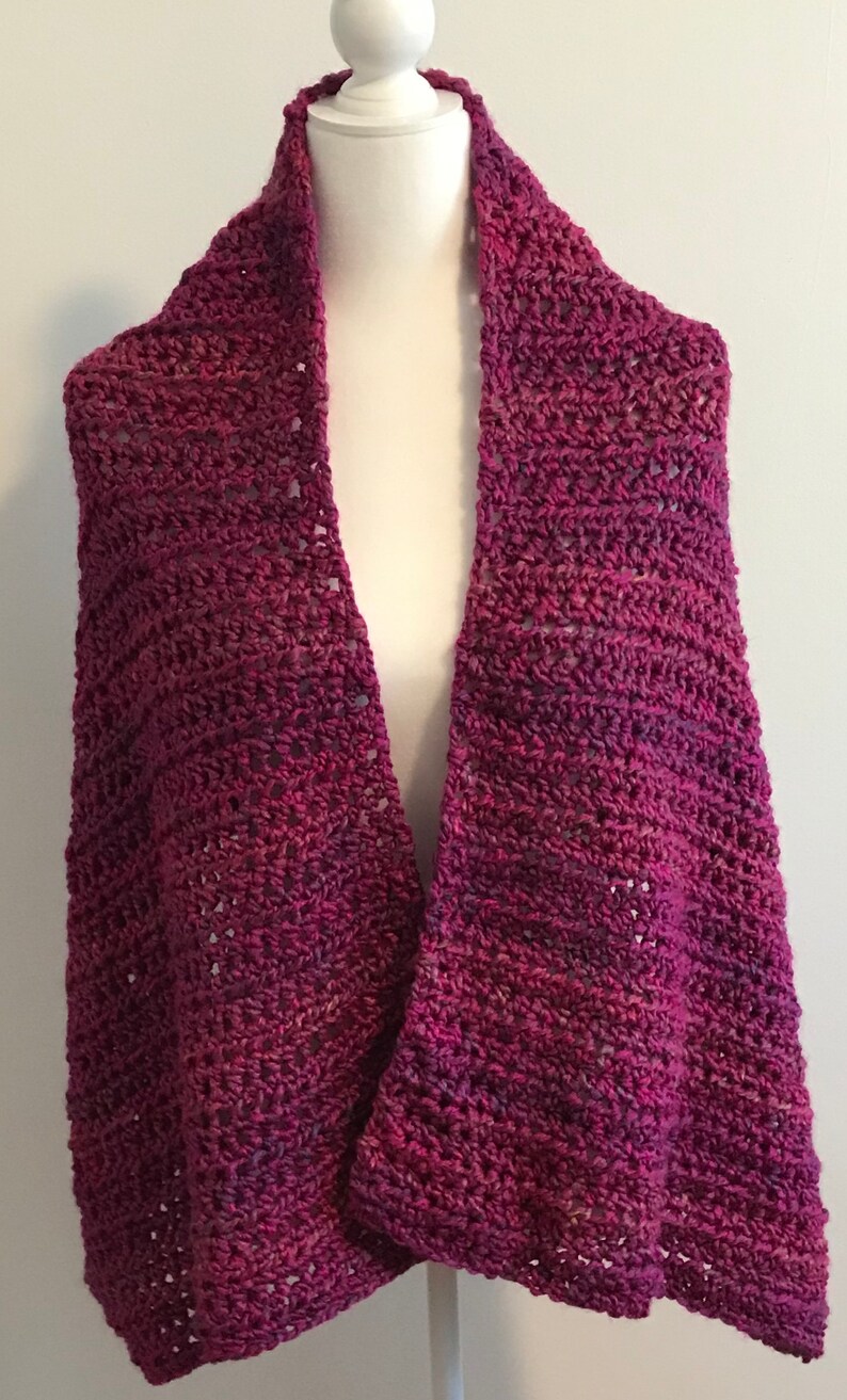 Homespun Prayer Shawl in the color Ambrosia image 1