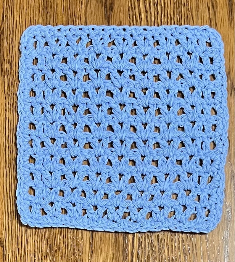 Crochet Cotton Dishcloths Mix and Match - Etsy