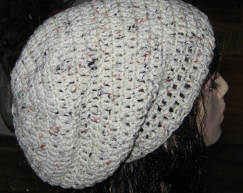 Aran Fleck Slouchy Beanie Tam