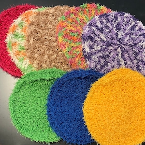 Crochet Scrubby Dishcloth/Scrubbie Dishcloth