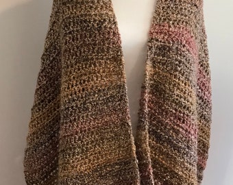 Homespun Prayer Shawl in the color Sierra