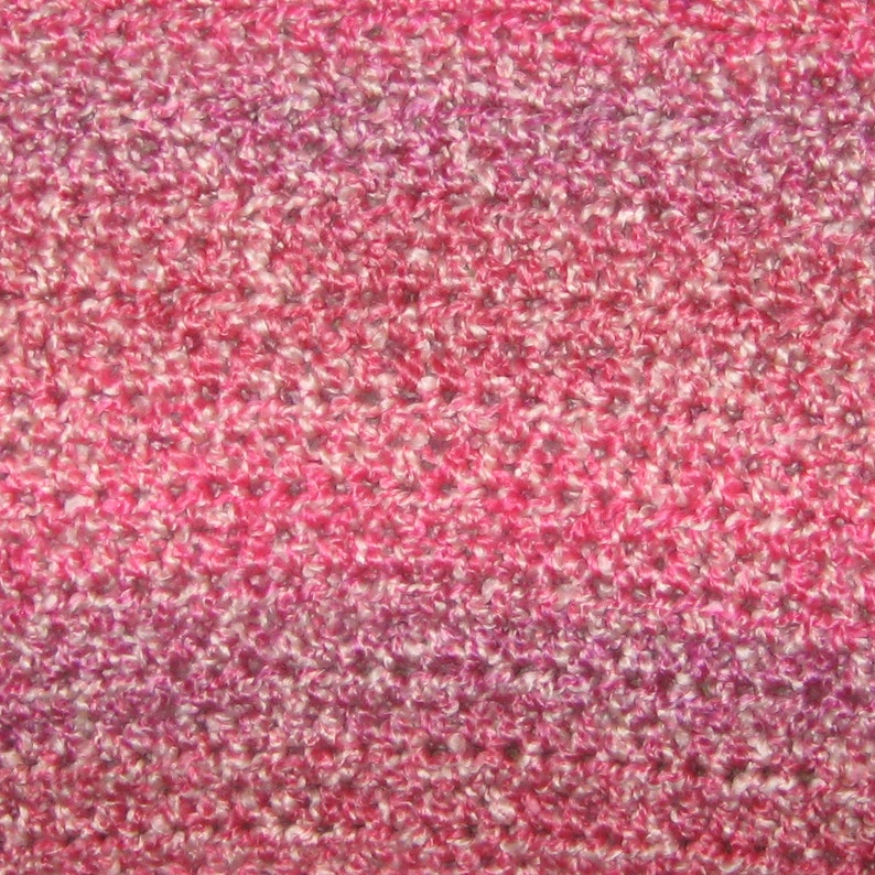 Homespun Prayer Shawl in the color Cherry Blossom image 3