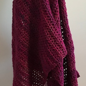 Homespun Prayer Shawl in the color Ambrosia image 4