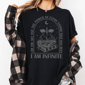 Fourth Wing Shirt, Basgiath War College Shirt, Violet Sorrengail Signet Tee, Dragon Rider, Xaden Riorson, Riders Quadrant, I Am Infinite Tee