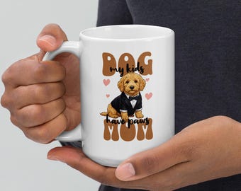 Golden Doodle Mom-mok • Dog Kids Have Paws Coffee Cup