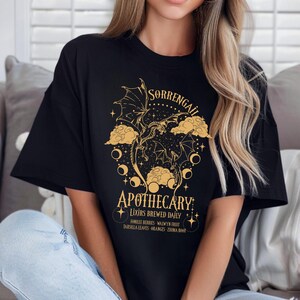 Fourth Wing Shirt, Basgiath War College Shirt, Violet Sorrengail Apothecary Tee, Dragon Rider, Xaden Riorson, Riders Quadrant, Tairn Andarna