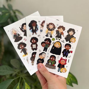 Interview with the Vampire | Sticker Sheet A6 | IWTV Lestat & Louis Art