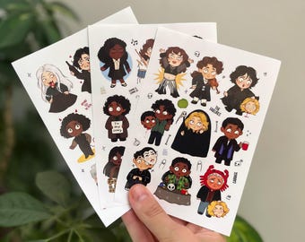 Interview with the Vampire | Sticker Sheet A6 | IWTV Lestat & Louis Art