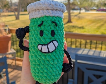 Inanimate Insanity Test Tube Crochet Plush