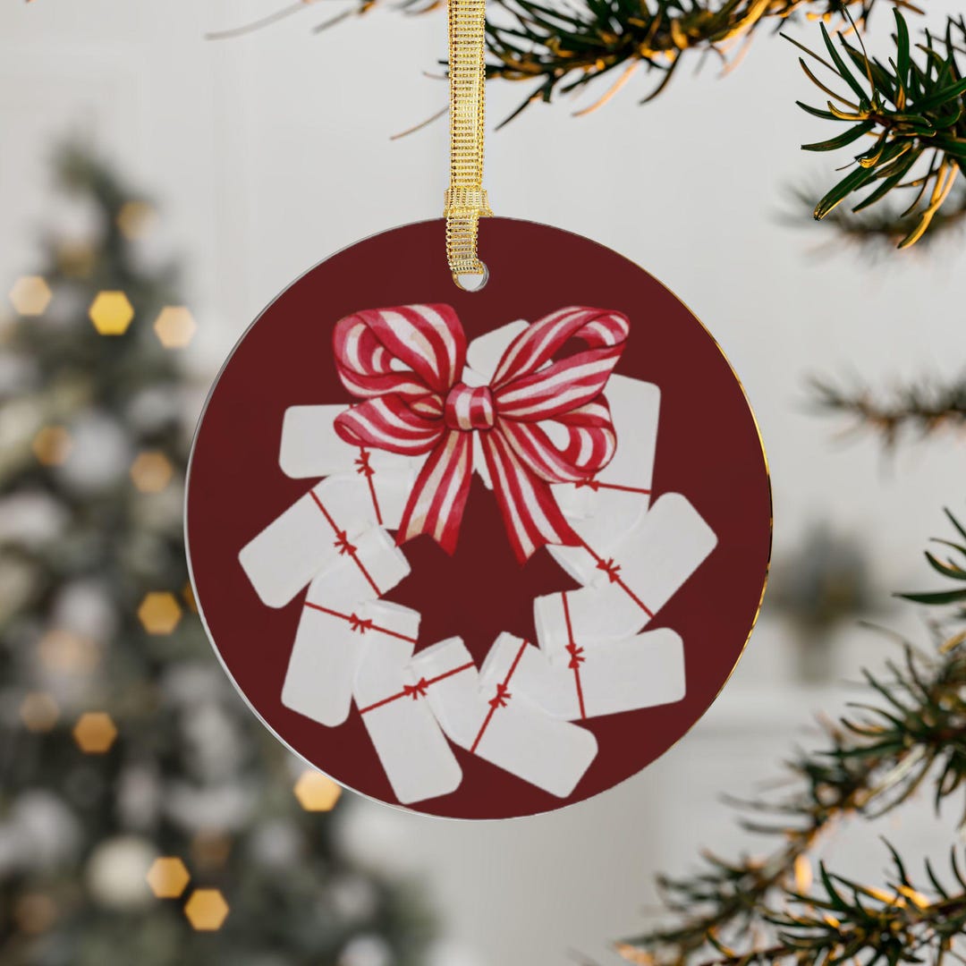 Urinal Christmas Wreath 
