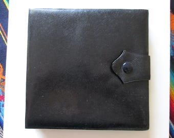 Antique French Leatherette Storage case,1900s, Art Deco, for Handkerchieves