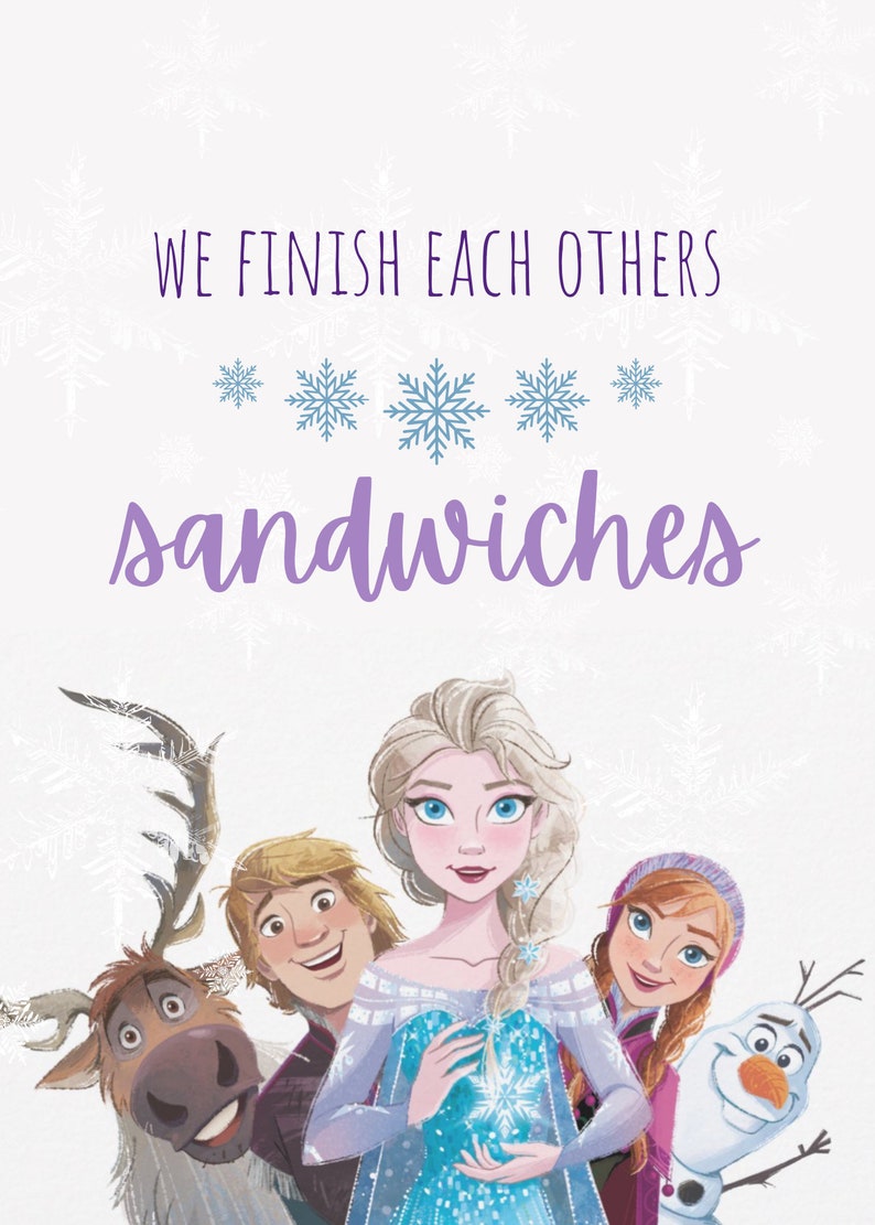 Frozen Party Printables - Etsy