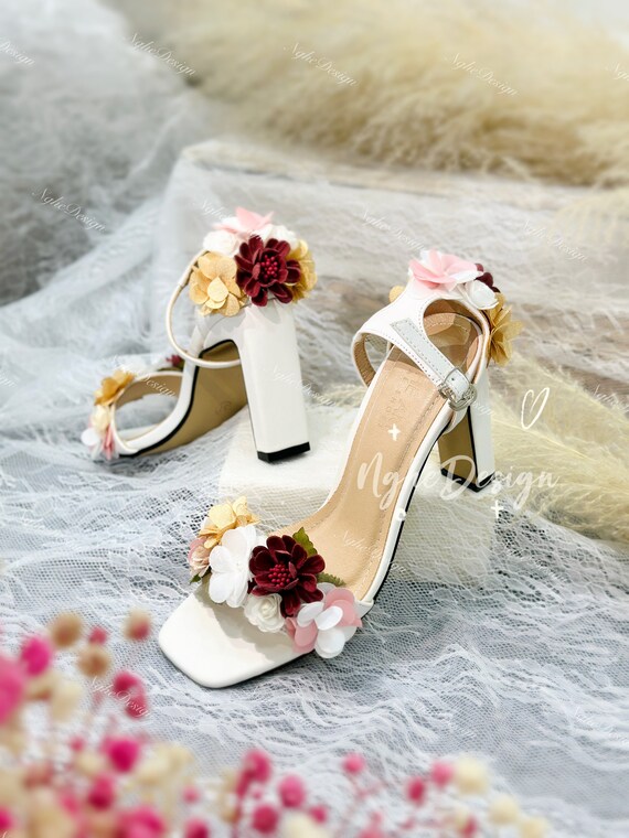 Cute heels for wedding deals