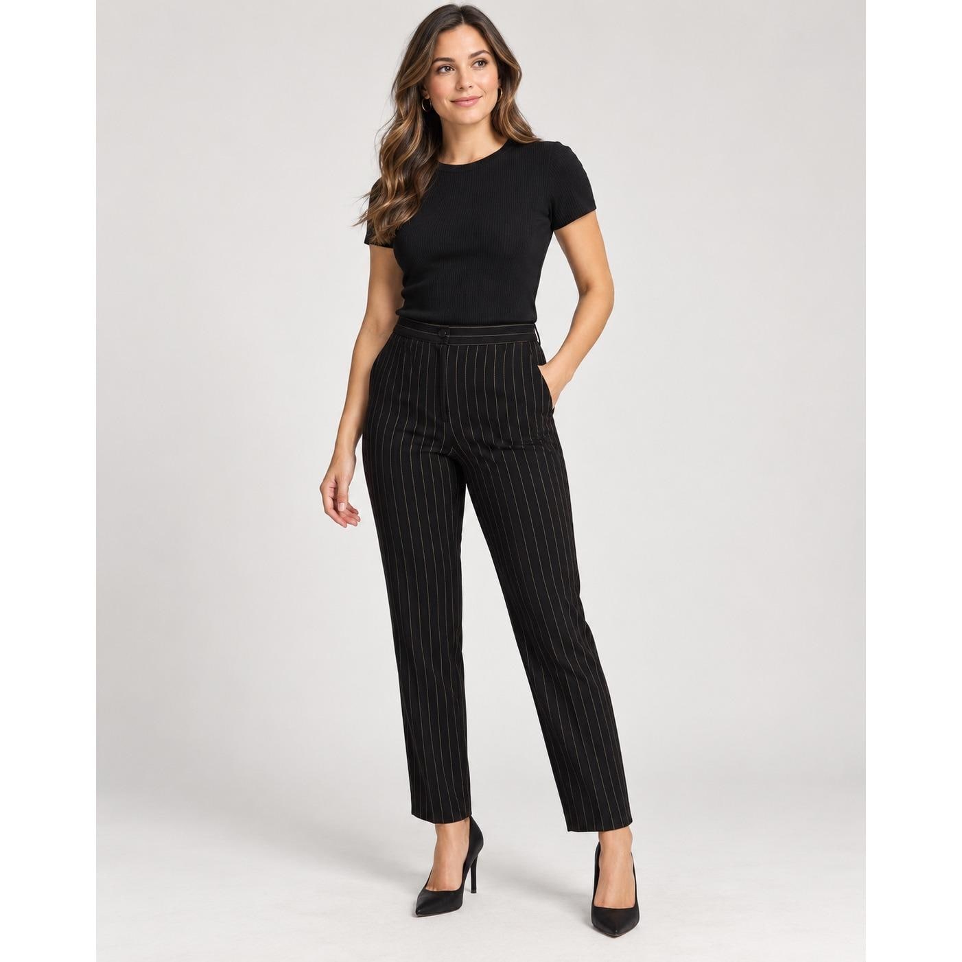 90s Pinstripe Pants - Etsy