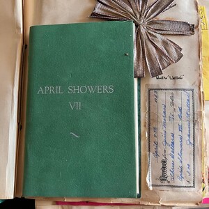 1953-1954 Chicago Scrapbook mit 39 Seiten Theater Playbills Auto Show Tickets Stardust Seven Year Itch Chez Paree Teen Erinnerungsstücke
