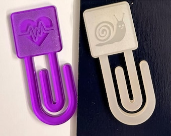 Clip Hanger Bookmarks & Paper Clips