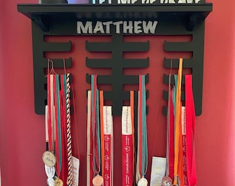 Medal Holder with Shelf