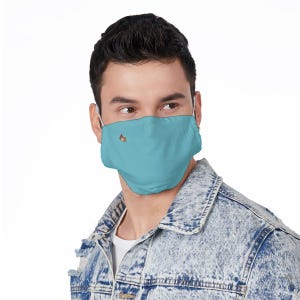 All-Over Print Face Mask with Adjustable Ear Loops