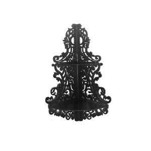 Handmade wooden corner shelf" CANDLE and CANDLESTICK". Home or office interior. Amazing , Great gift for wife, husband, child, somebody else