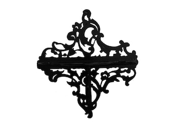 Handmade wooden flat shelf" GOTHIC ASSIMETRIC shelf". Home and office interrior. Amazing, gret gift for wife, husband, childs, somebody else
