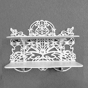 Handmade flat shelf “ Victorian patterns shelf”. Home, office interrior. Amazing and Great gift for wife, husband, child and  somebody else