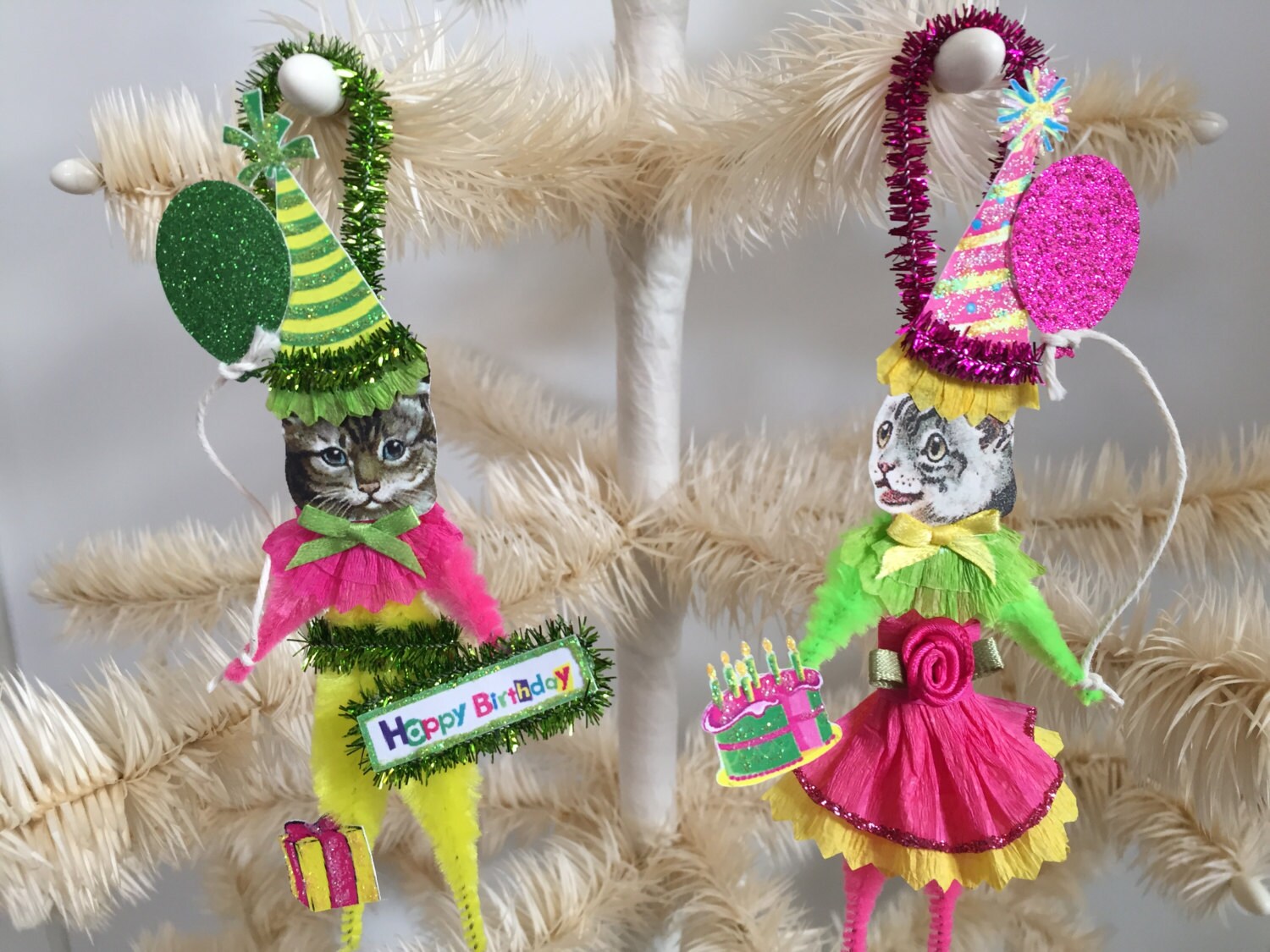 grey tabby kitten xmas ornament grey tabby kitten xmas ornament