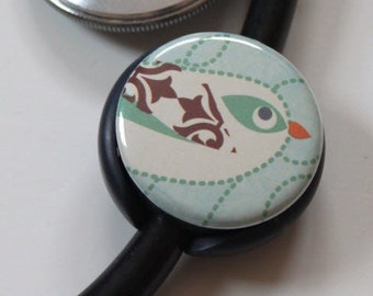 Bird Friend----Stethoscope ID Tag