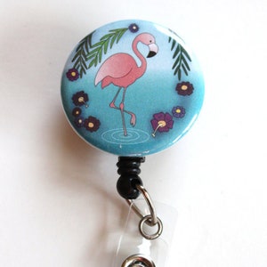 Pink Flamingo.. BADGE REEL image 1