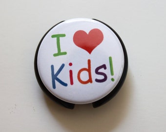 I Heart KIDS----Stethoscope ID Tag