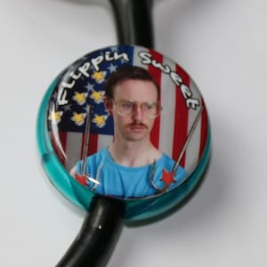 Kip--Flippin Sweet--Stethoscope ID Tag