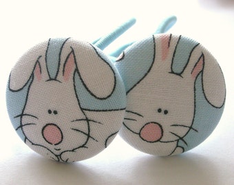 Easter Bunny-------2 Ponytail Holders
