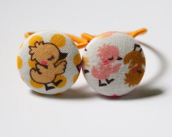 Chicks....2 ponytail holders set