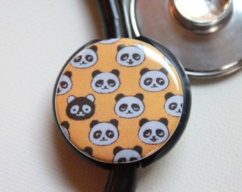 The ORIGINAL Stethoscope ID Tag--Pandas--