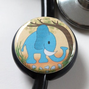 The ORIGINAL Stethoscope ID Tag--Elephant--