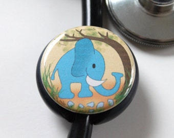 The ORIGINAL Stethoscope ID Tag--Elephant--