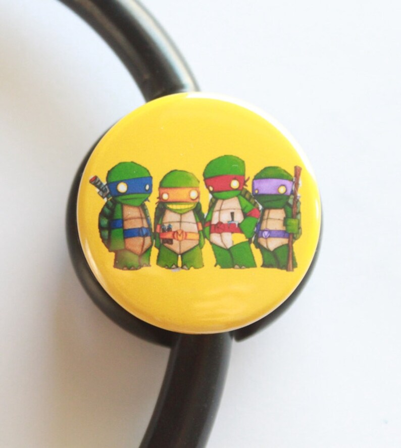 Ninja TurtlesStethoscope ID Tag image 1