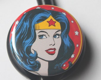 Wonder Woman----Stethoscope ID Tag