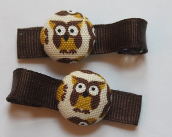 Eulen... Haar-Clips
