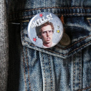 GOSH Napoleon Dynamite 5 Button Set 1.5 Pins image 2