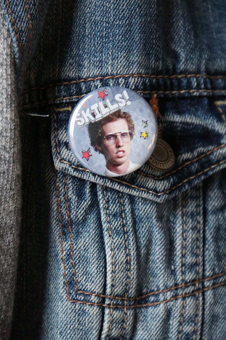 GOSH Napoleon Dynamite 5 Button Set 1.5 Pins image 2