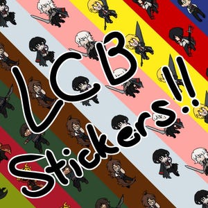 Limbus Company LCB Super Chibi Aufkleber