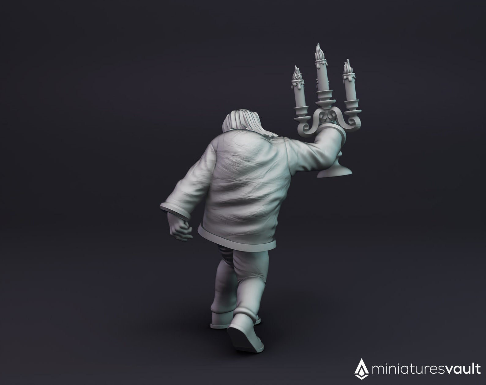 Butler / Waiter / Servant - Miniature for Dungeons & Dragons 5E ...