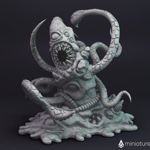 Roper / Tentacle Monster - miniature for Dungeons & Dragons 5E, tabletop RPG, wargames and board games