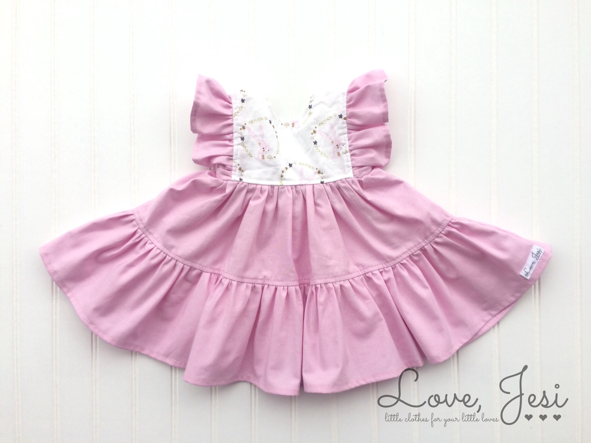 baby girl easter dress with hat