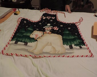 Polar Bear & Penguin Apron